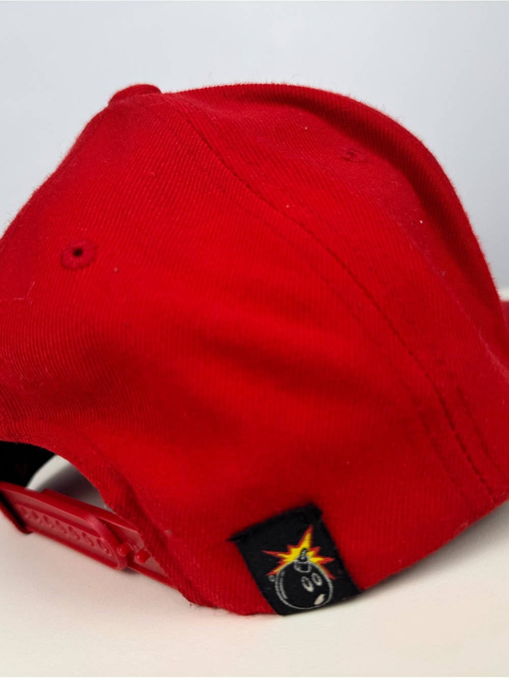 The Hundreds Red Snapback Hat - Picture 4 of 5